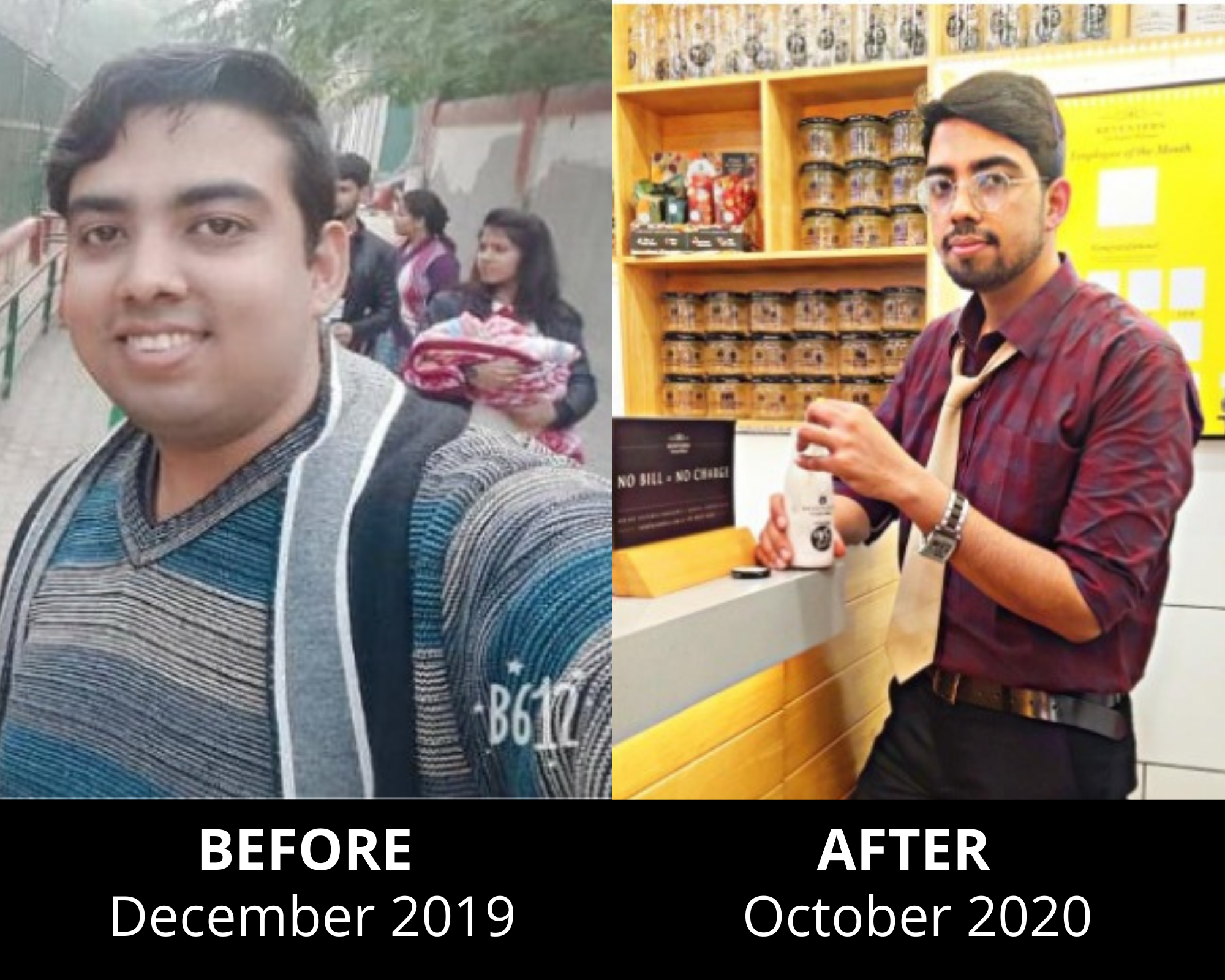 Avinash fought 1 battle but won 3 wars. He reversed thyroid, bronchitis and obesity within 6 months.