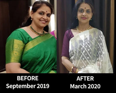 How 50 year old Debjani lost 25 kilos in 8 months